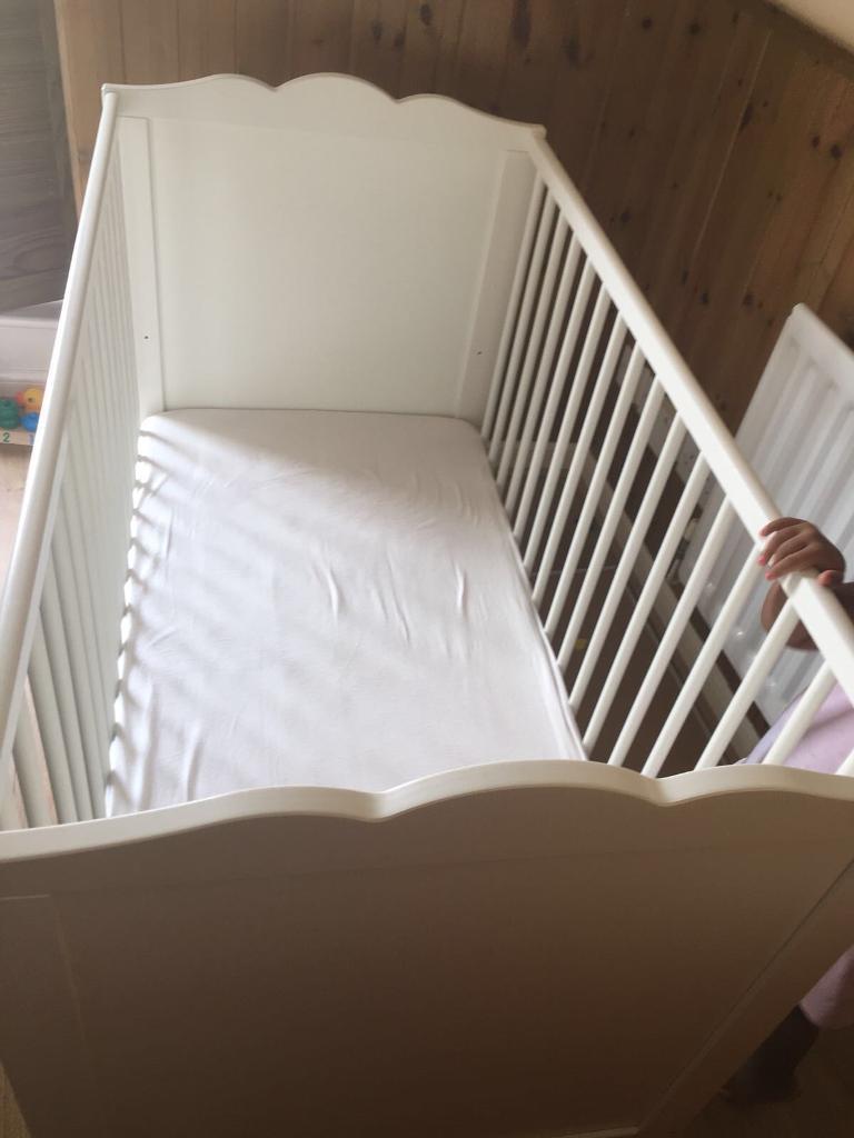 ikea baby cot size